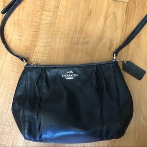 Black Leather Coach Purse